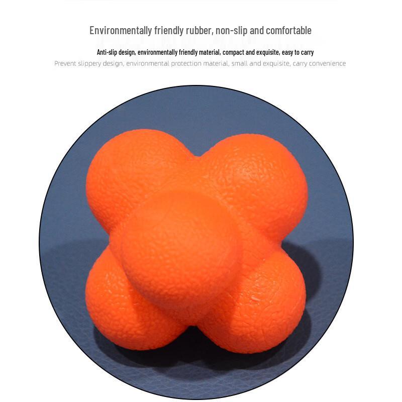 WEZHO 7cm Hexagonal Reaction Agility Ball Set