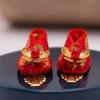 30cm Doll Ancient Shoes Quality Princess Flower Shoes  1/6 Doll Accessories/30cm Doll