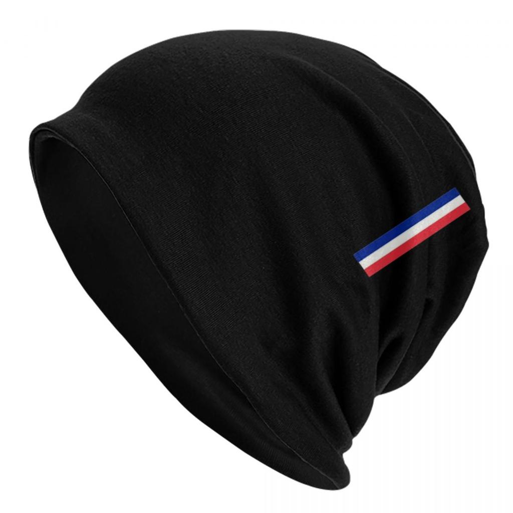 Custom Napoleonic French 85th RegiUnisextal Flag Bonnet Hat Knit Hats France Fleur De Lis Winter Warm Skullies Beanies Caps