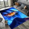 D-Demon Slayer Anime Kamado Nezuko Tanjirou 3D Carpet Rug Art for Room Decor Home Bedroom Gifts Fans Area Rug Non-slip Floor Mat