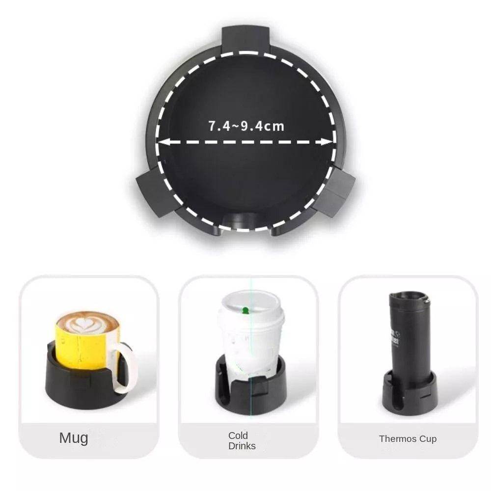 Self-adhesive Spill Proof Cup Holder Heat Insulation Desktop Coasters  Home