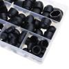 Threaded Inserts with Caps Set Plastic Locking Assortment Easy to Use Self Locking Nut with Caps Set Essential Nut Set