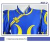 Chun-Li Qipao Swimsuit Cosplay Costume - Street Fighter Chinese Lion Dance Performance Outfit