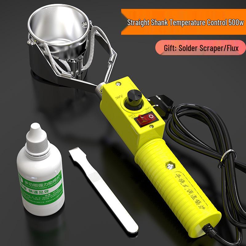 Portable Electric Tin Melting Pot: Adjustable Temperature Soldering Furnace for Electricians
