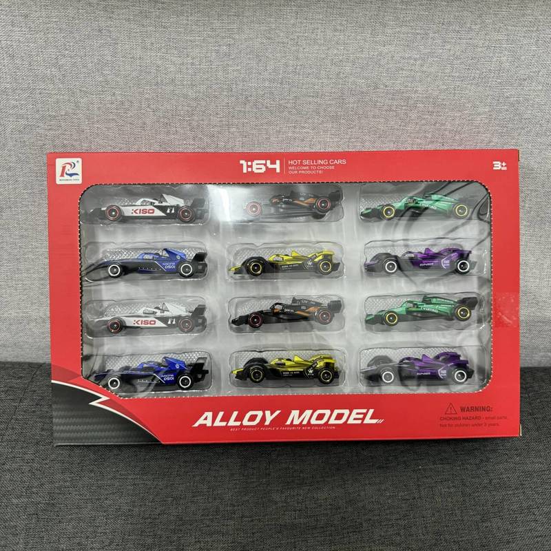 Generic New 1:64 F1 Style Model Racing Car Multi Color Diecast Toy Vehicle Surprise Birthday Gift For Boys Kids Children
