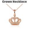 New Fashion Set Diamond Necklace Personality Crown Reveals Your Temperament