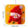 Beginner Sewing Kit For Kids Easy DIY Christmas Theme Crafts DIY Embroidery Kit For Birthday Girls Boys Kids Beginners Ages 4-12