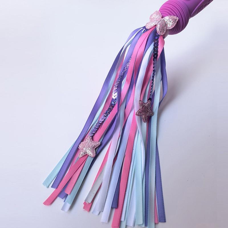 Kids Bike Handlebar Streamers Kids Scooter Handlebar Ribbons Streamers Handle Flowing Colorful Tassel Accessory For Kids Bicycle