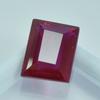 Red Ruby 8.45 Ct Emerald Cut Natural Loose Gemstone CERTIFIED