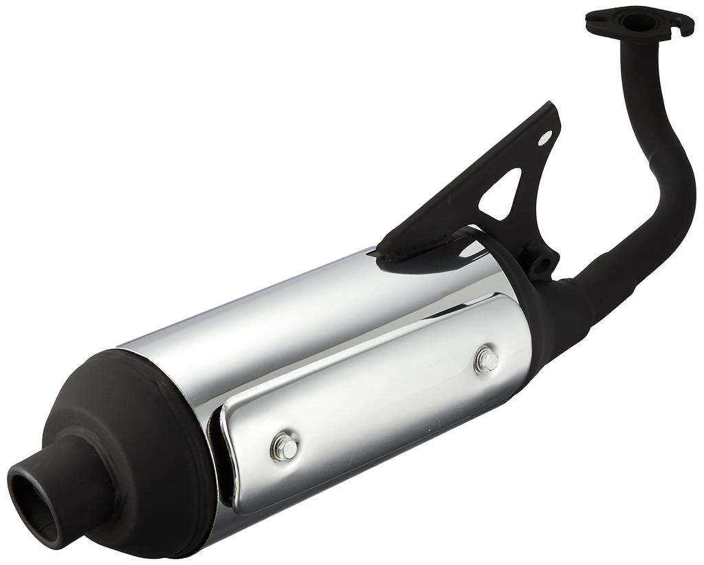 Bike Parts Center Muffler Chamber, Standard Type, for Yamaha Jog Z/ZR (3YK) and Aprio 4JP 4LV (202001)