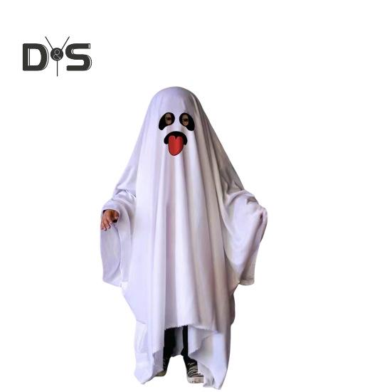 

Дитячий плащ-привид Хеллоуїн Модна сукня Привид Косплей Опора Моторошний трюк або задоволення Усміхнений привид Мантійний костюм для вечірки S 3