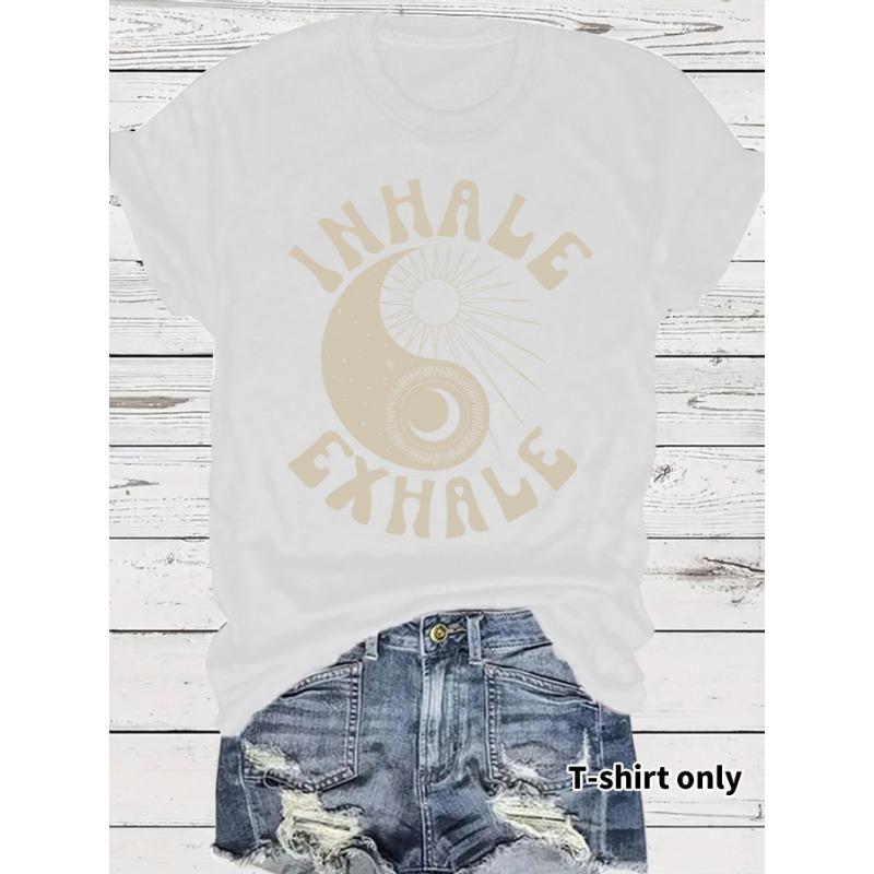 

Женская футболка с короткими рукавами и узором Gossip, модная XXL белый