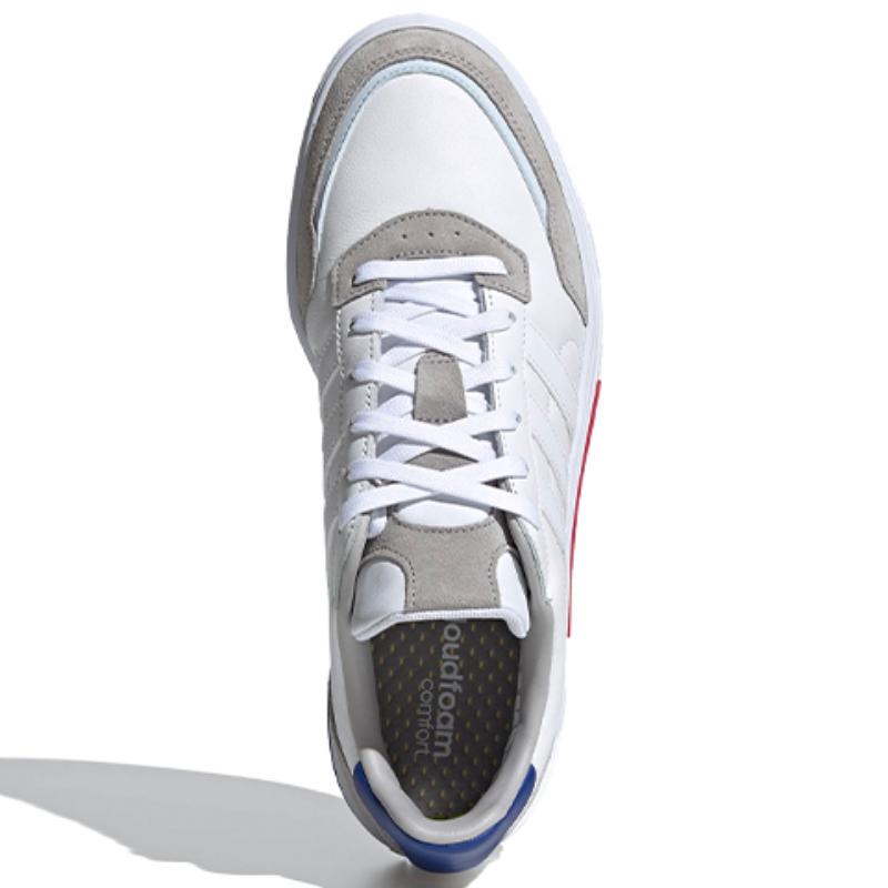 Adidas Neo Courtmaster 'Creamwhite Gray Red' Sneakers FW9359