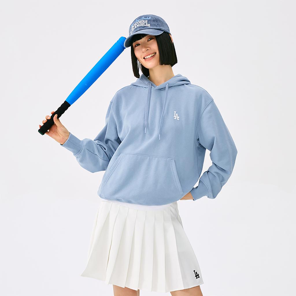 New MLB Los Angeles Dodgers Basic Collection 25FW Sweatshirt Unisex Sky Blue 3AHDB0154-07SBL