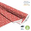 Outdoor Dekostoffe Oxford - Motiv Weihnachtsthema Auf Rotem I Dx461