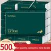 Large Pack Raw Wood Tissue, 500 Sheets, Napkin Paper, Toilet Paper [Real Board Brick Tissue]