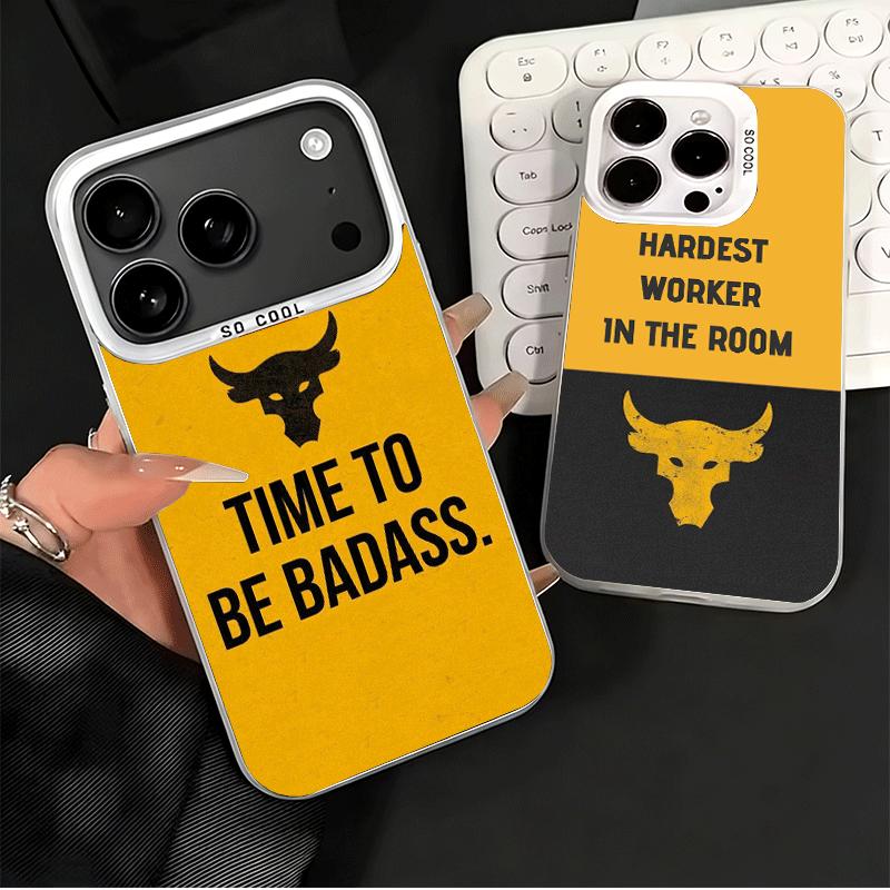 The Rock Dwayne Johnson Shockproof Phone Case for iPhone 17 Air 16 16E 15 Pro Max 14 Plus 13 Mini 12 Back Cover Anti Fall Fundas
