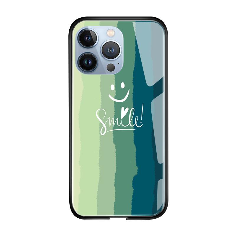 Tempered Glass Phone Case For iPhone 11 12 13 14 15 16 17 Redmi 10 12 14C Note10 Note14 Xiaomi 11Lite PocoC75 Soft Edge Shockproof Smooth Shell