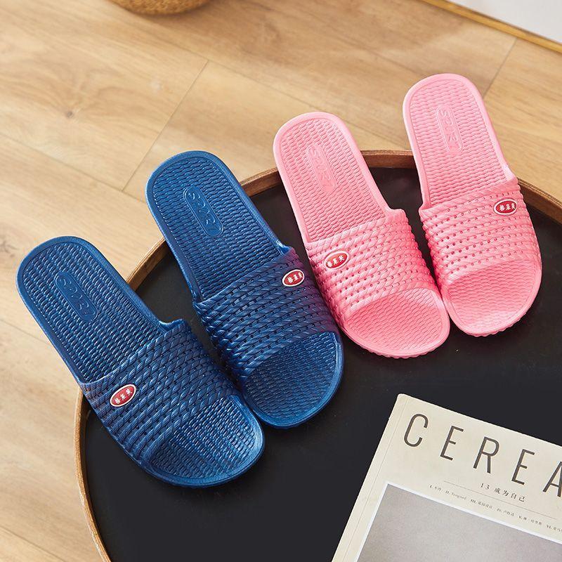 Domowe kapcie dla kobiet Klasyczne Oddychające Miękkie Wszechstronne Łazienkowe Balkonowe Buty do Wnętrz