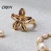 Anti Slip Scarf Ring Rings for Women, Metal Flower Buckle And Slides, Shirt Delicate Neckline Shape Tool Tightener Ties Clip Silk Scarf, Shawl,