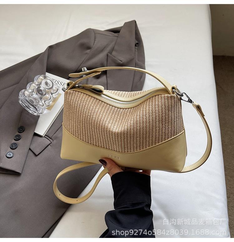 

Bag women s 2025 high-end new bag fashion trend women s bag woven bag dumpling portable shoulder messenger bag women s bag жёлтый