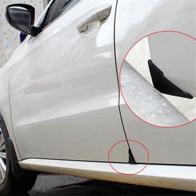 2Pcs Silicone Car Door Corner Covers Anti Collision Protectors Door Bumper Anti Scratch Sticker Auto Exterior Accessories Parts