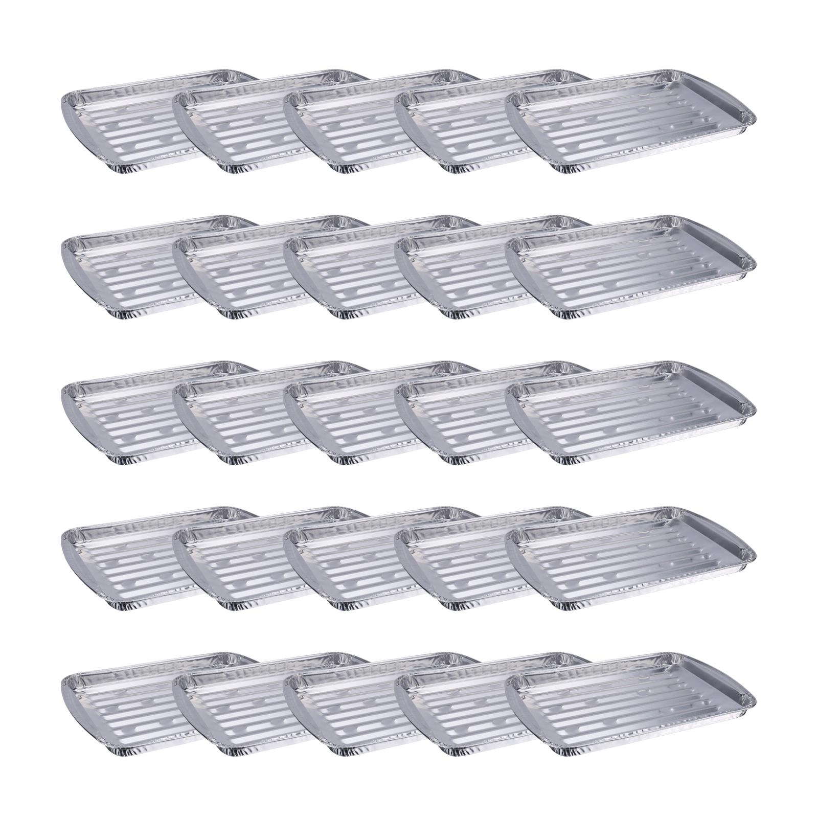 

25 шт. Алюминиевая форма для выпечки, безопасная для духовки, герметичная, дуриан One Size белый