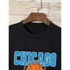 Men's Letter Graphic Print Casual T Shirt Top Short Sleeve Summer Tee Tops Cotton Four Seasons Daily Tees Mens T Shirts