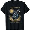 Threadrock Kleiner Sonnenstrahl Pechschwarz Sensenmann Goth Kunst T-Shirt