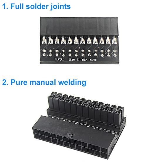 Niezawodny zasilacz do płyty głównej 24-stykowy, kompaktowy, typu plug and play