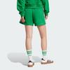 Adidas Originals 3-Stripes Mid-Rise Versatile Comfortable Casual Shorts Women Shorts Green IY2157
