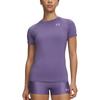 Under Armour HeatGear Leicht Bequem Glatt Hautfreundlich Einfach zu Tragen Kurzarm T-Shirt Damen Oberteile 1365460-520