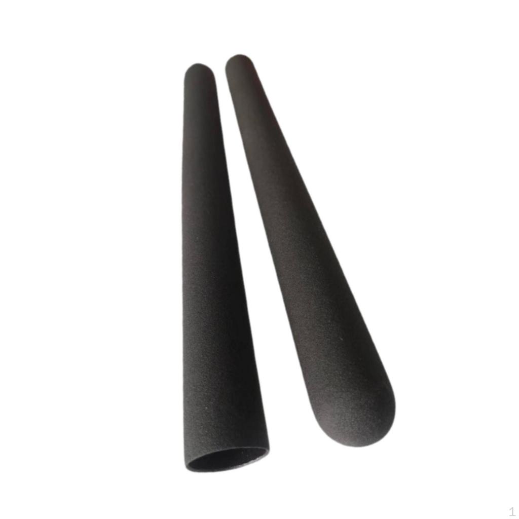 2 Pieces Exercise Bike Handlebar Sleeve Fitness Adapter Protector PVC Outdoor Indoor