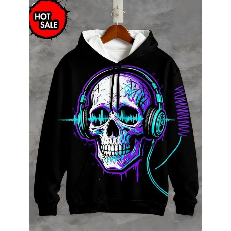 Nieuwe Skeleton Schedel Grafische 3D Print Hoodies Voor Man Oversized Hooded Sweatshirts Harajuku Trainingspakken Pullover Tops Jas Kleding
