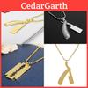Alloy Pendant Necklace With Blade And Razor Design Design And Chain For Gift And Collectors