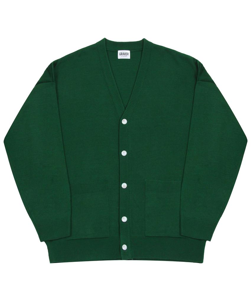 Graver [Unisex] Basic Knit Cardigan_6 Colors
