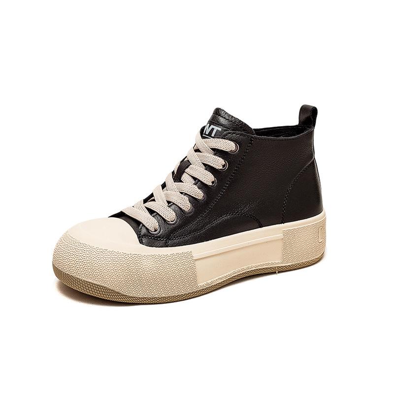 

Johnature Shoes, женские кроссовки, летние сандалии на шнуровке из натуральной кожи, разноцветные лаконичные кроссовки ручной работы на платформе 36