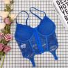 Sexy Spitzen Rückenfreies Überkreuztes Camisole Top