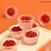 10Pcs Miniature Food Mini Strawberry Jam Mango Play Scene Decoration
