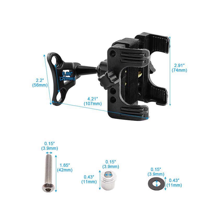 Adjustable Motorcycle Riding Bracket Handlebar Phone Navigation Holder Stand Mount For Harley Sportster XL Dyna Softail Touring