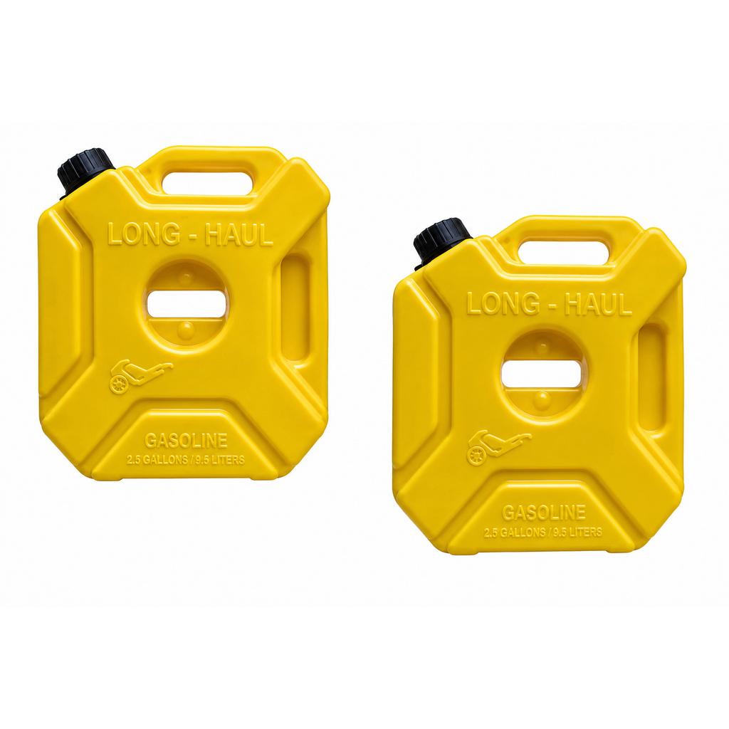 Yellow "Jerry Can With Mount Pair" Fit For Royal Enfield Himalayan 411 BS4