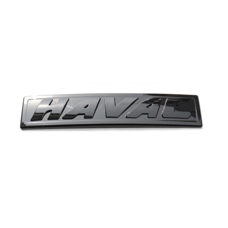 For Haval Emblem Black Italics Badge For Haval Dargo Jolion H6 H3 F7\F7X 2021-2022 Car Body Decal Logo Sticker Pasted