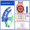 Montessori Throw Sport Shooting Target Sticky Ball Dartboard Basketball Board Games Educational Children Indoor Outdoor Game Toy