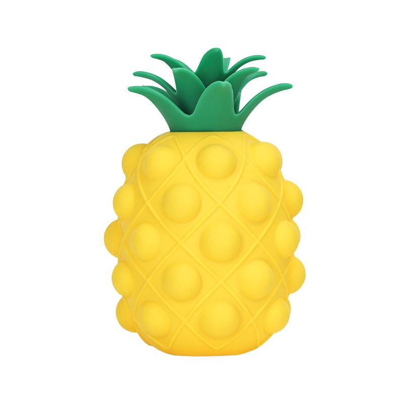 Pineapple Stress Ball Push Bubble Sensory Toys for Kids Adults Birthday Party Gifts Classroom Prizes Juguetes