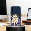 K-Kento N-Nanami Phone Case Black Silicone Soft For Samsung S25,S24,S21,S22,S23,S30,Ultra,S20,Plus,Fe,Lite