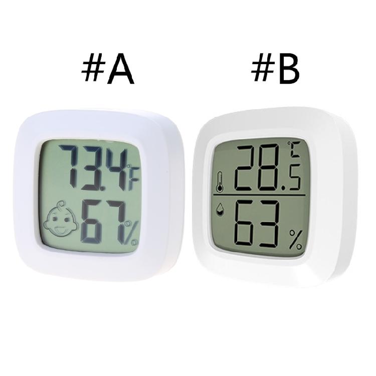 Magnetic Digital Thermometer Hygrometer Universal for Car Indoor Home Office