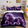 Fantasy Horse Art Decor Set Soft Comfortable Duvet Cover Bedding Set Included 1*Duvet Cover & 2*Pillowcases, Gift