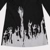 Prom Scary Ghost Death Cosplay Scream Grim Reaper Kostýmy pro Kid Plášť Oblečení Anime In Dark Party Představení Karneval Velikonoce Purim Halloween