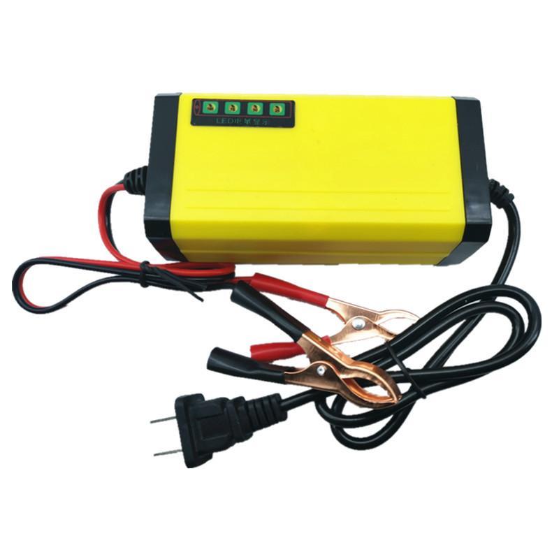 12V 2A Car Battery Charger 220V Power Pulse Repair Charger Wet Dry Lead Acid Battery Led Display Moto Truck Battery Charger