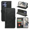 For Motorola Edge 50 Pro 5G Case Calf Texture Leather Stand Book Style Phone Cover